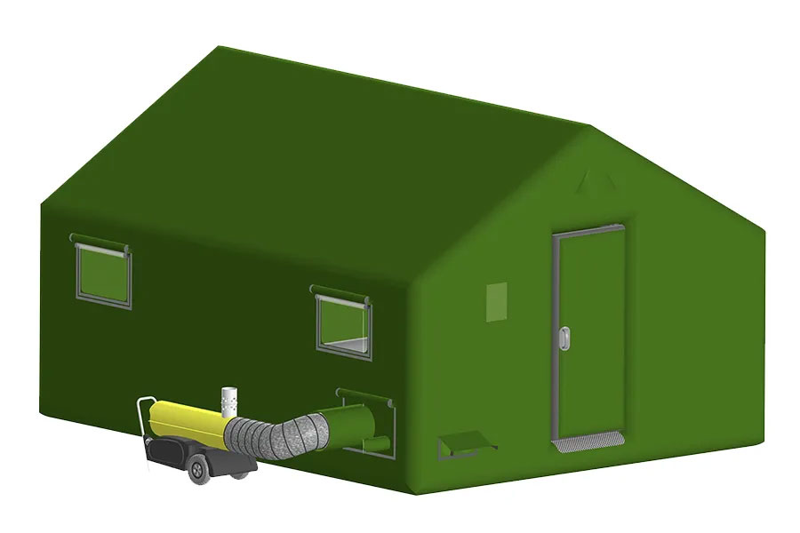 Палатка пневмокаркасная Фрегат ПКП Ф-24