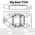 Лодка ПВХ под мотор Big Boat Т310